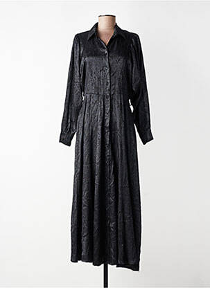 Rochie lungă negru ASTRID BLACK LABEL femme