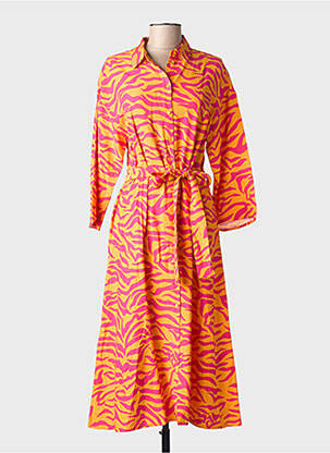 Rochie lungă portocaliu VILA femeie
