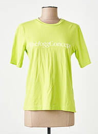 Tricou galben THE JOGG CONCEPT femme