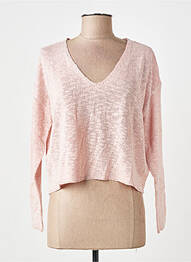 Pulover roz MANGO femme