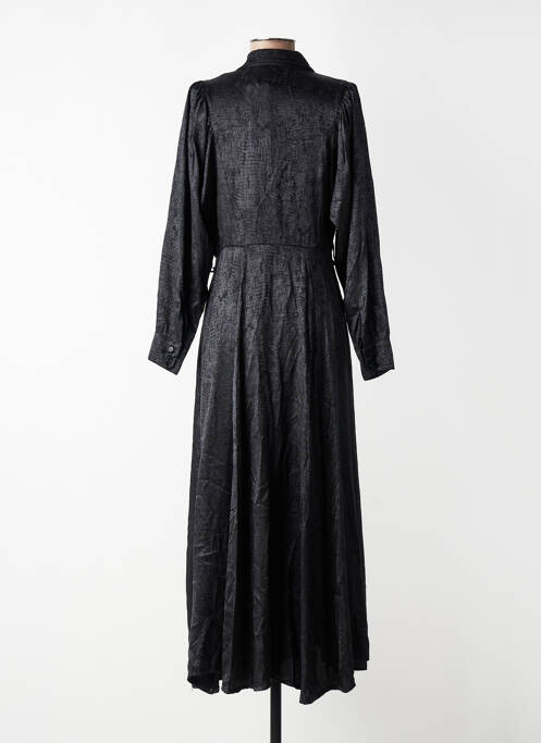 Rochie lungă negru ASTRID BLACK LABEL femme