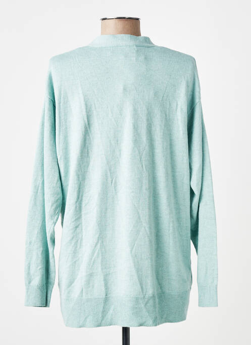 Vestă cu mâneci lungi verde MANGO femme