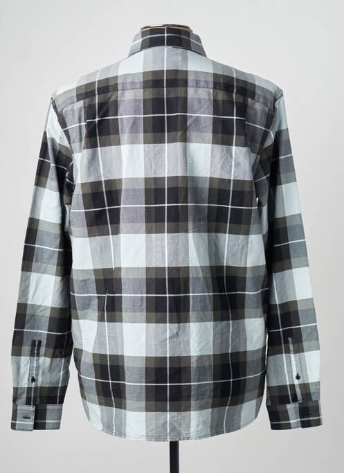 Cămașă cu mâneci lungi gri FRED PERRY homme