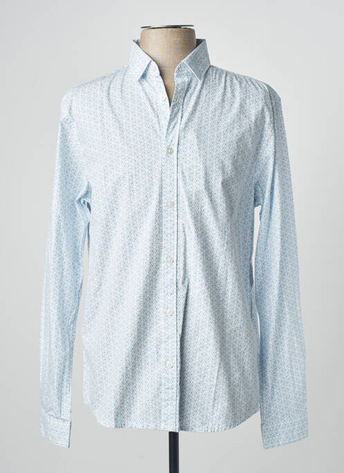 Cămașă cu mâneci lungi albastru TOM TAILOR homme