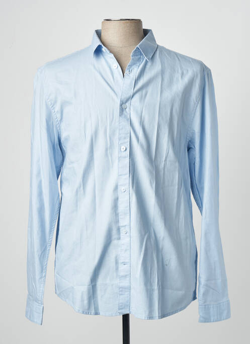 Cămașă cu mâneci lungi albastru TOM TAILOR homme