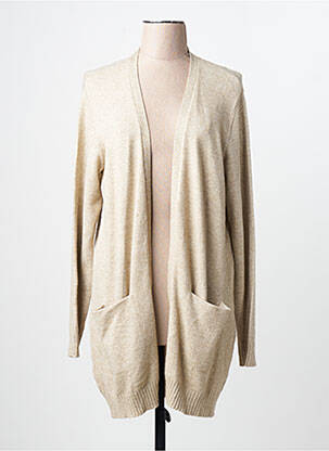 Vestă cu mâneci lungi bej VILA femme