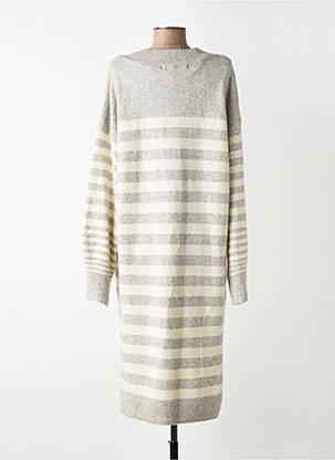 Rochie midi gri VERO MODA femeie