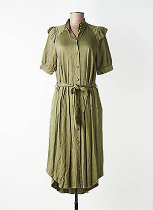 Rochie midi verde NUMPH femeie