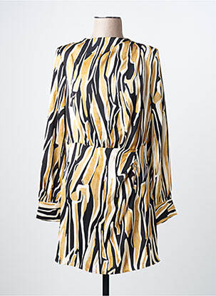 Rochie scurtă bej MANGO femme