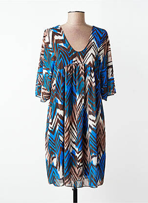 Rochie midi albastru TERRA DI SIENA femme