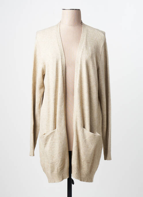 Vestă cu mâneci lungi bej VILA femme