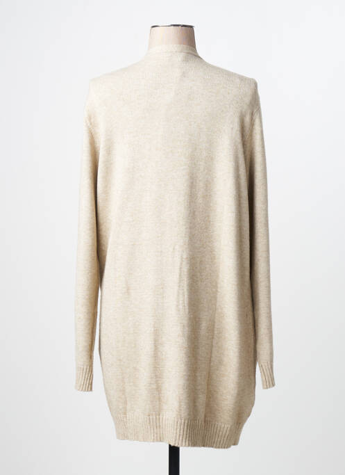 Vestă cu mâneci lungi bej VILA femme