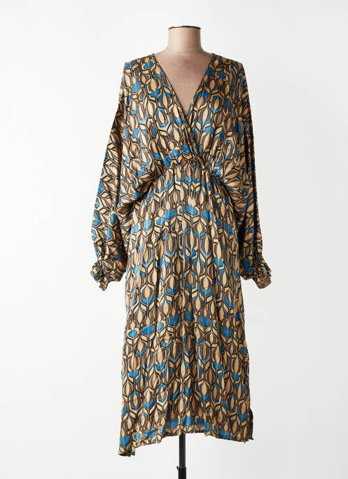 Rochie midi bej TERRA DI SIENA femme