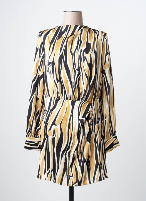 Rochie scurtă bej MANGO femme