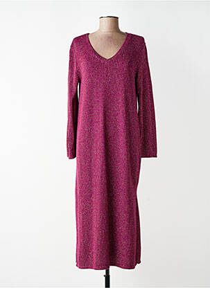 Rochie lungă violet TERRA DI SIENA femeie