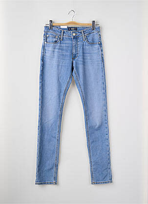 Blugi cu croială slim albastru JACK & JONES bărbat