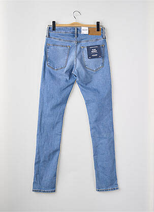 Blugi cu croială slim albastru JACK & JONES bărbat