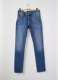 Blugi cu croială slim albastru JACK & JONES bărbat