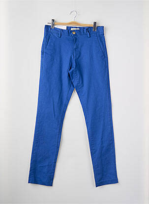 Pantalon chino albastru PRIVATE BLUE bărbat