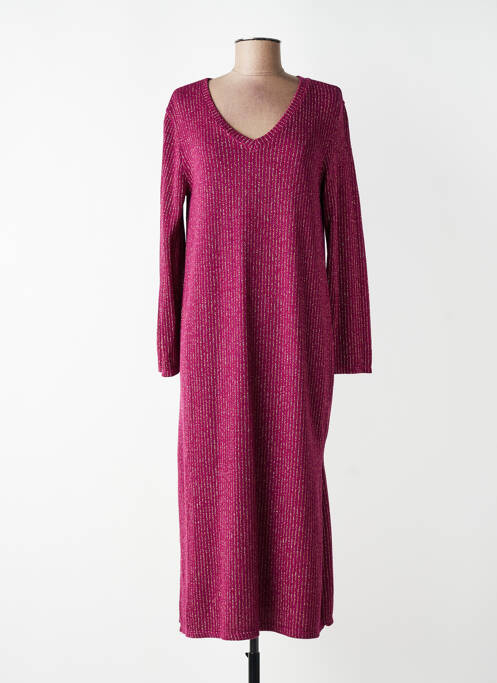 Rochie lungă violet TERRA DI SIENA femme