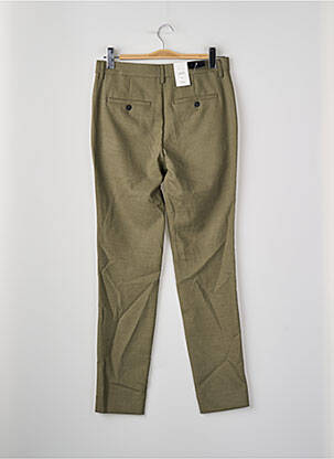 Pantalon drept verde PLAIN bărbat