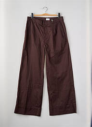 Pantalon drept maro YUGEN femme