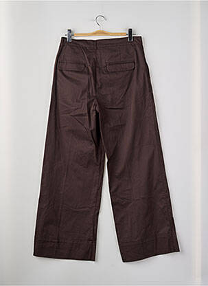Pantalon drept maro YUGEN femeie