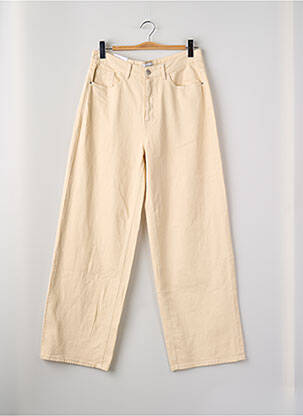 Blugi cu croială largă bej VILA femme