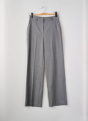 Pantalon drept gri SELECTED femeie