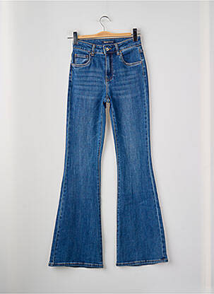 Blugi cu croială evazată albastru TOXIK3 femme