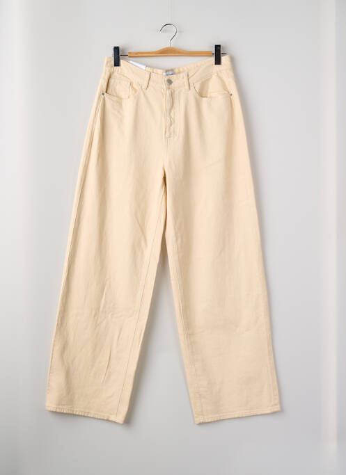 Blugi cu croială largă bej VILA femme