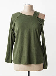 Pulover verde TERRA DI SIENA femme