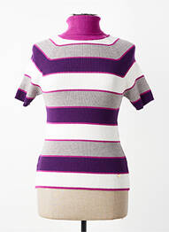 Pulover cu guler înalt violet AMELIE & AMELIE femme