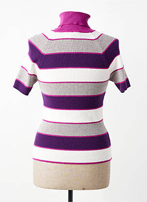 Pulover cu guler înalt violet AMELIE & AMELIE femeie