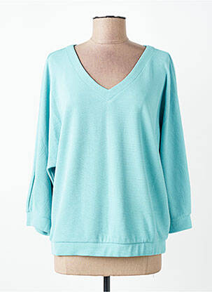 Tricou albastru TOM TAILOR femme