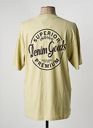 Tricou bej JACK & JONES bărbat