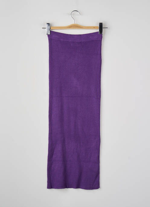 Fustă lungă violet MANGO femme