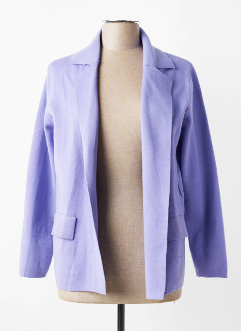 Vestă cu mâneci lungi albastru MILLENIUM femme