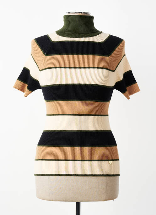 Pulover cu guler înalt maro AMELIE & AMELIE femme