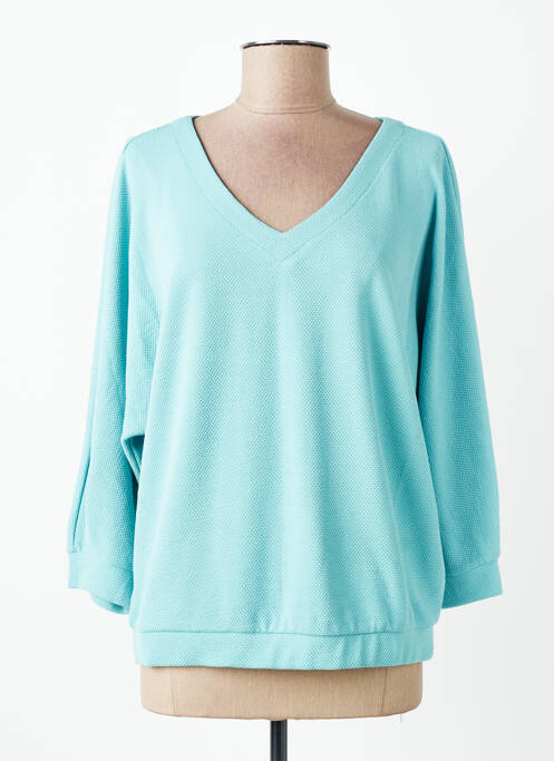 Tricou albastru TOM TAILOR femme