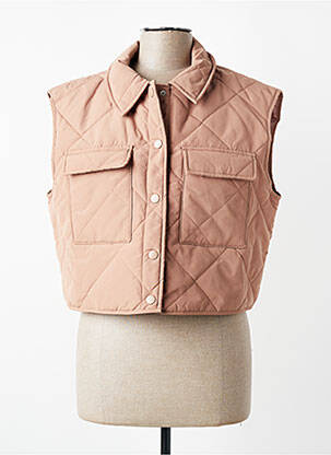 Palton scurt maro JACQUELINE DE YONG femme