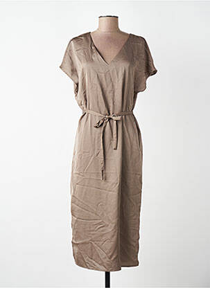 Rochie scurtă maro VILA femme