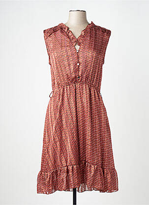 Rochie midi portocaliu MOLLY BRACKEN femme