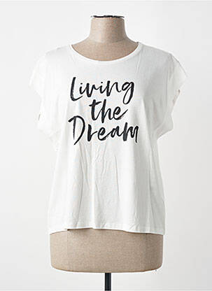 Tricou alb MORGAN femme