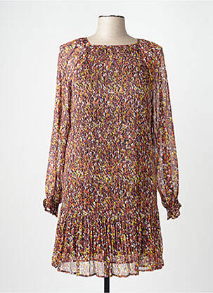 Rochie midi bej MANGO femeie