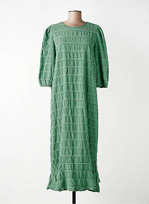 Rochie midi verde VILA femeie