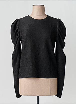 Pulover negru MORGAN femme