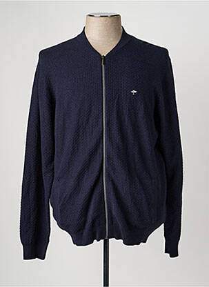 Vestă cu mâneci lungi albastru FYNCH-HATTON homme