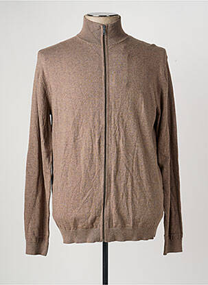 Vestă cu mâneci lungi bej TOM TAILOR homme