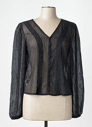 Top negru MANGO femeie